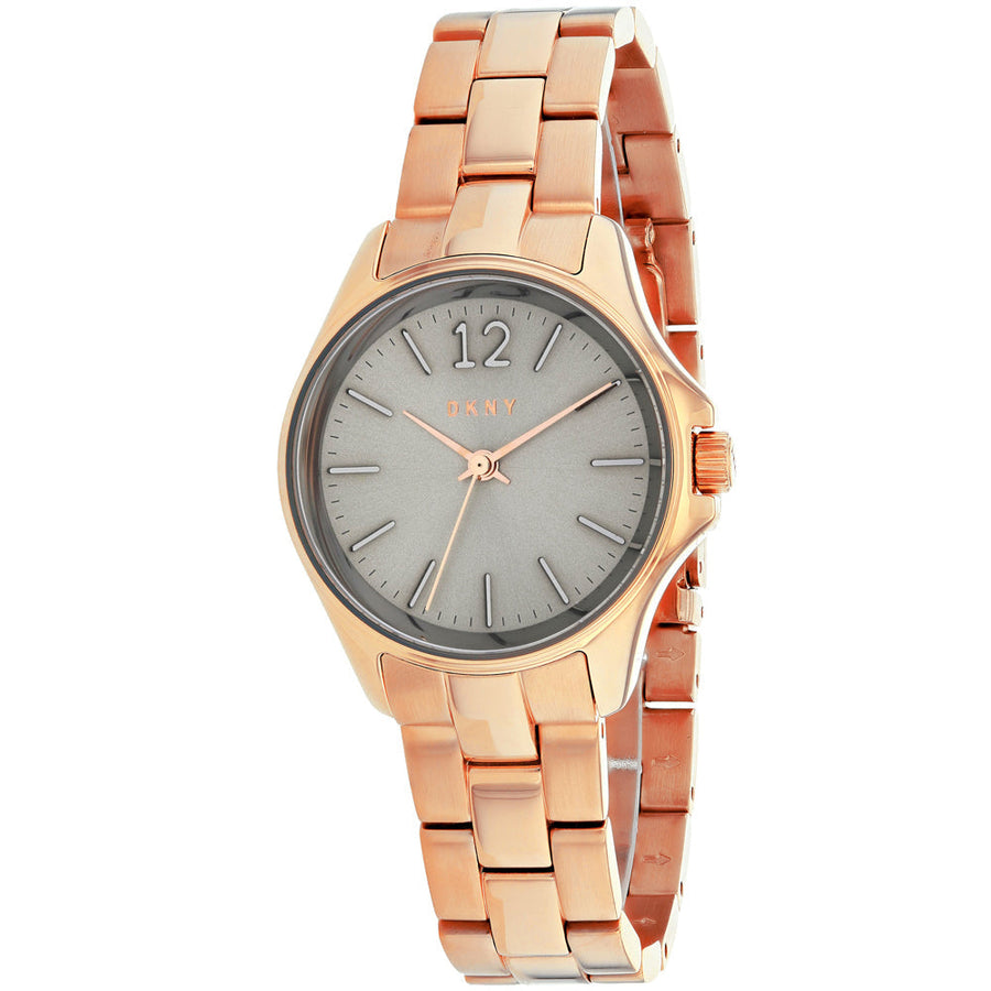 DKNY Womens Eldridge Watch NY2524 Grey Dial Stainless Steel Quartz 50m Water Resistant Image 1