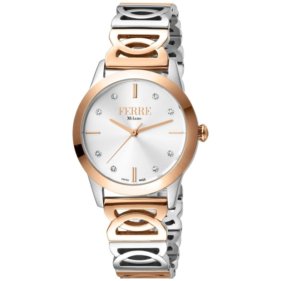 Ferre Milano Womens Classic White Dial Watch - FM1L126M0271 Image 1