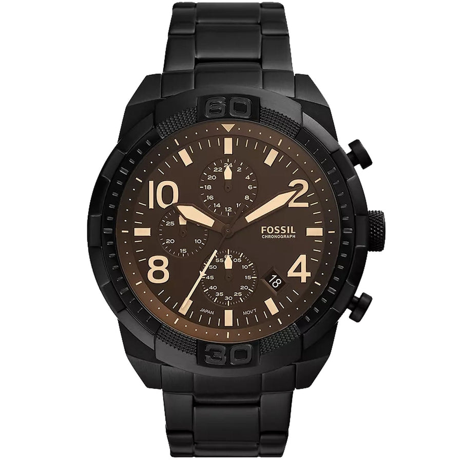 Fossil Mens Bronson Brown Dial Watch - FS5876 Image 1