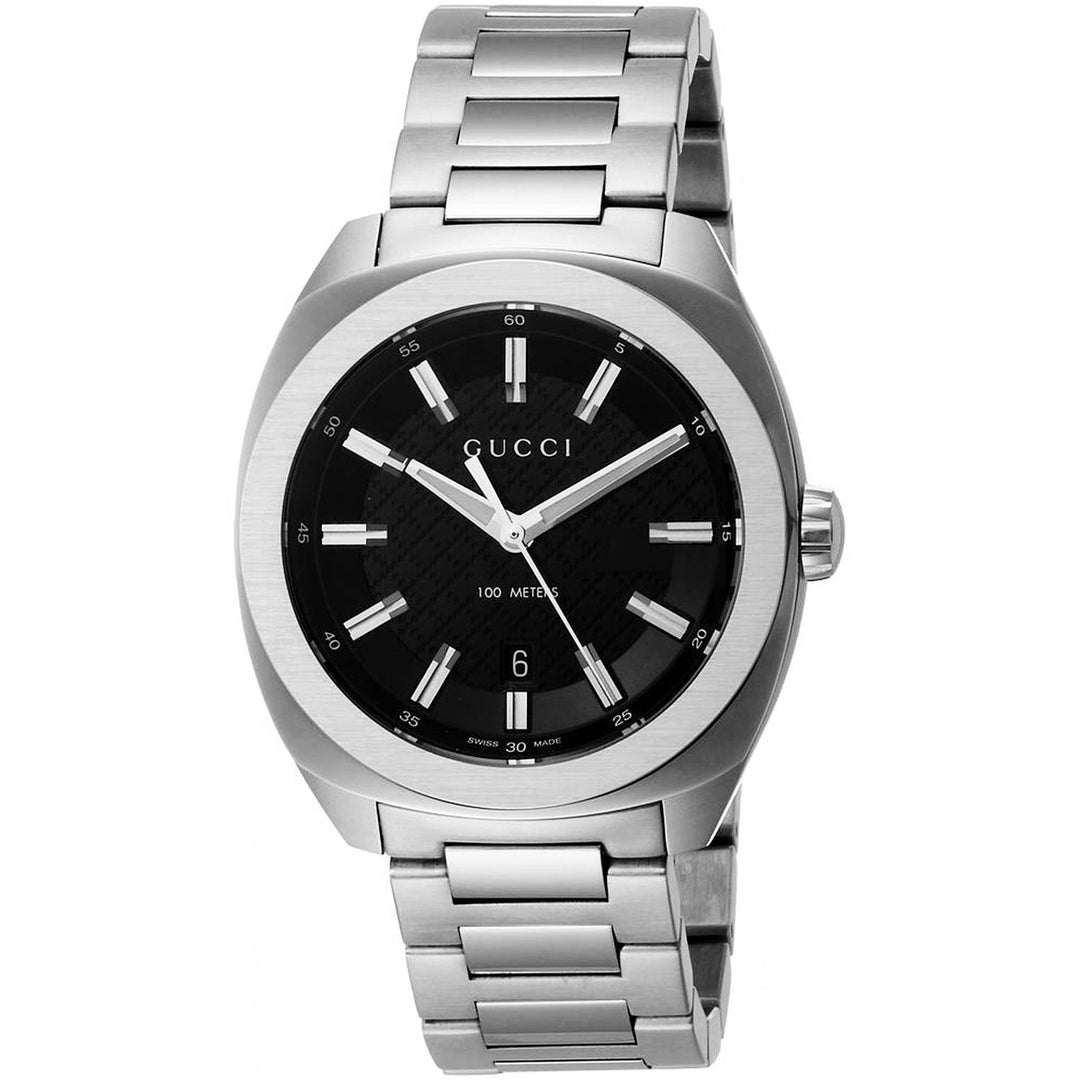 Gucci Mens GG2570 Black Dial Watch - YA142312 Image 1