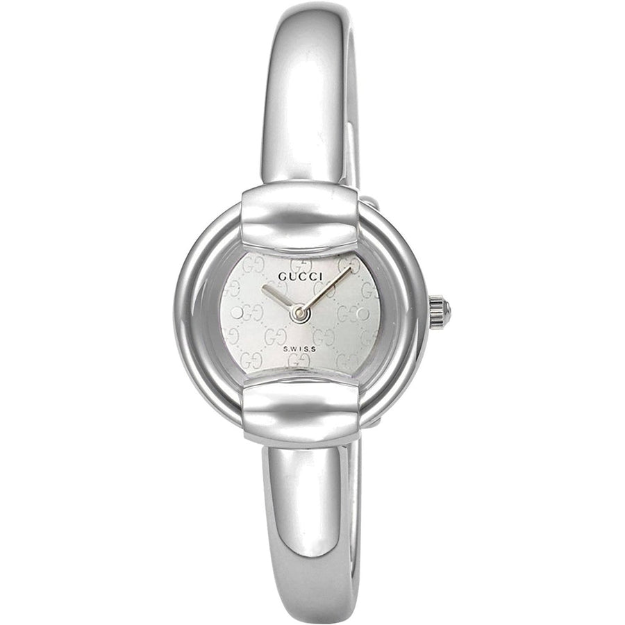 Gucci Womens 1400 Series Silver Dial Watch - YA014512 Image 1