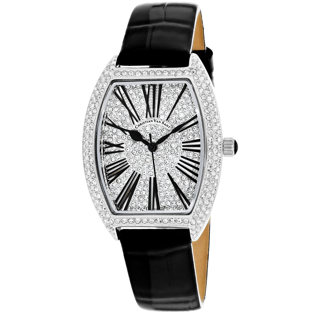 Christian Van Sant Womens Chic Silver Dial Watch - CV4840 Image 1