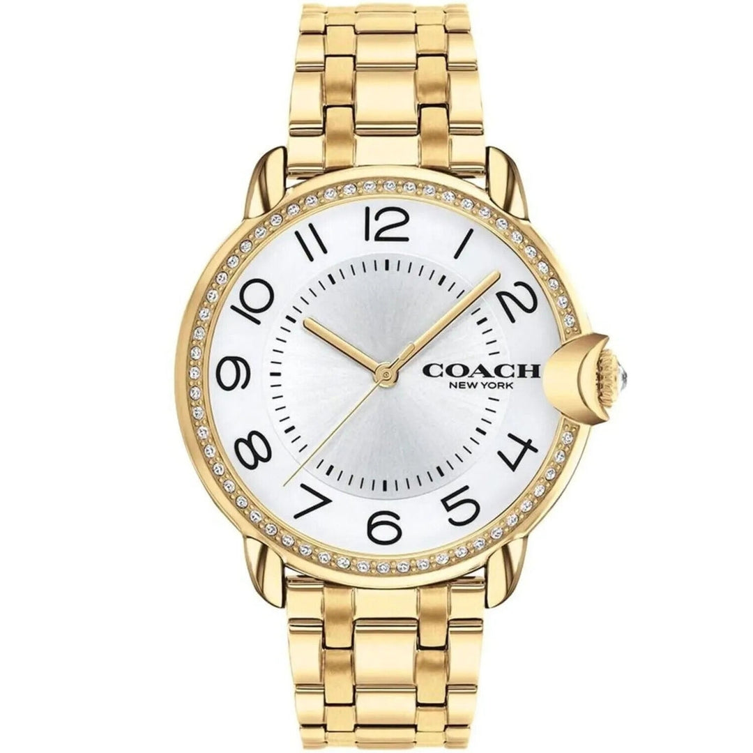 Coach Womens Arden White Dial Watch - 14503810 Image 1