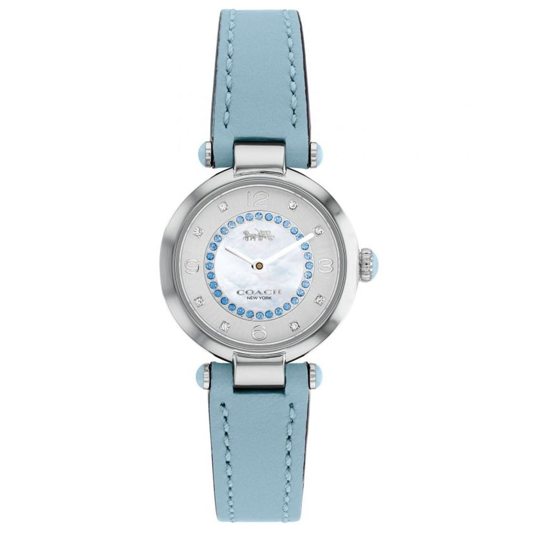 Coach Womens Cary Silver mother of pearl Dial Watch - 14503895 Image 1