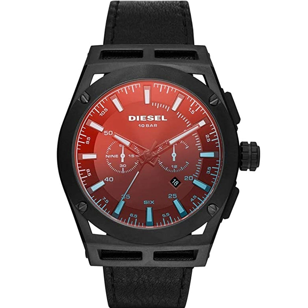 Diesel Mens Timeframe Black Dial Watch - DZ4544 Image 1