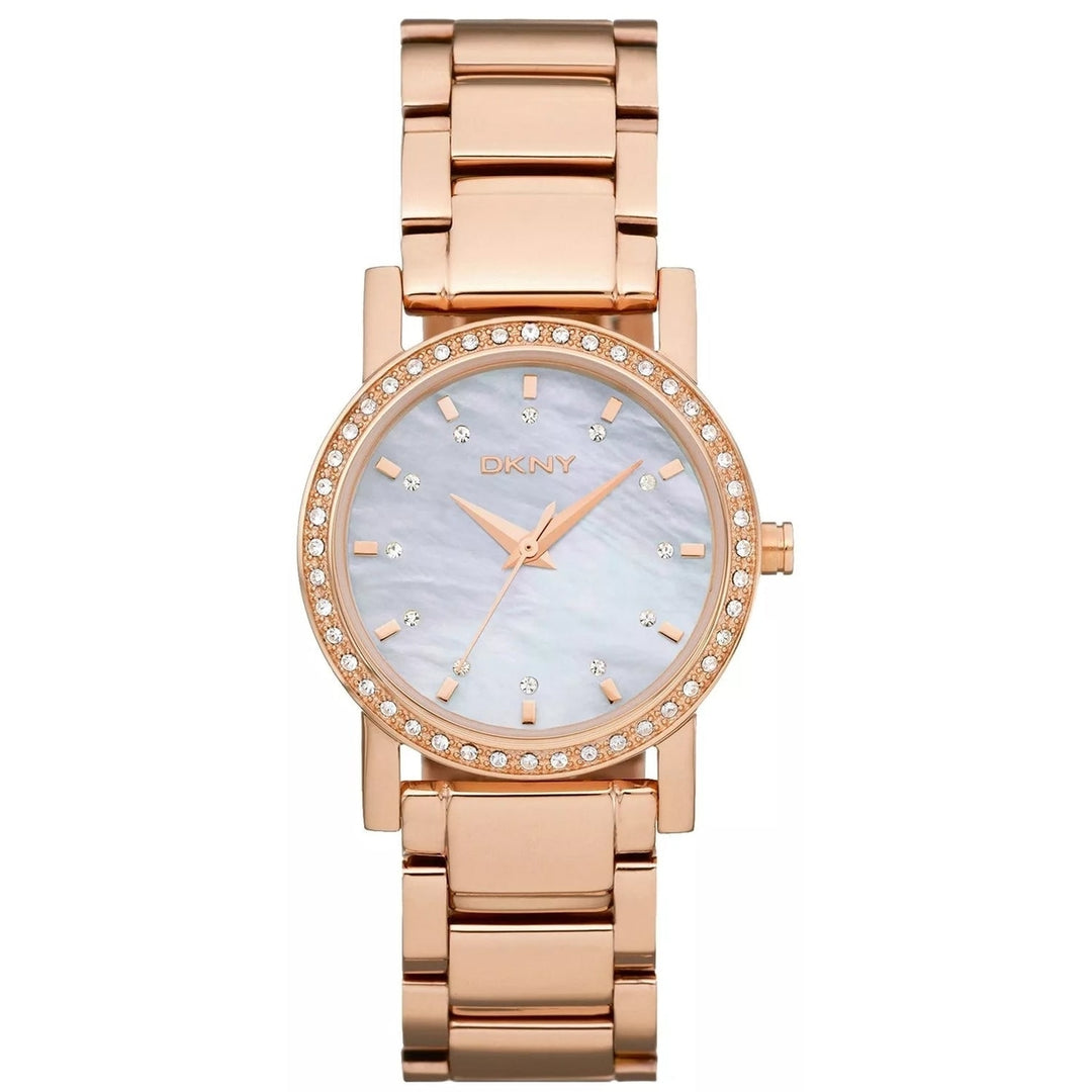 DKNY Womens Classic White Dial Watch - NY8121 Image 1