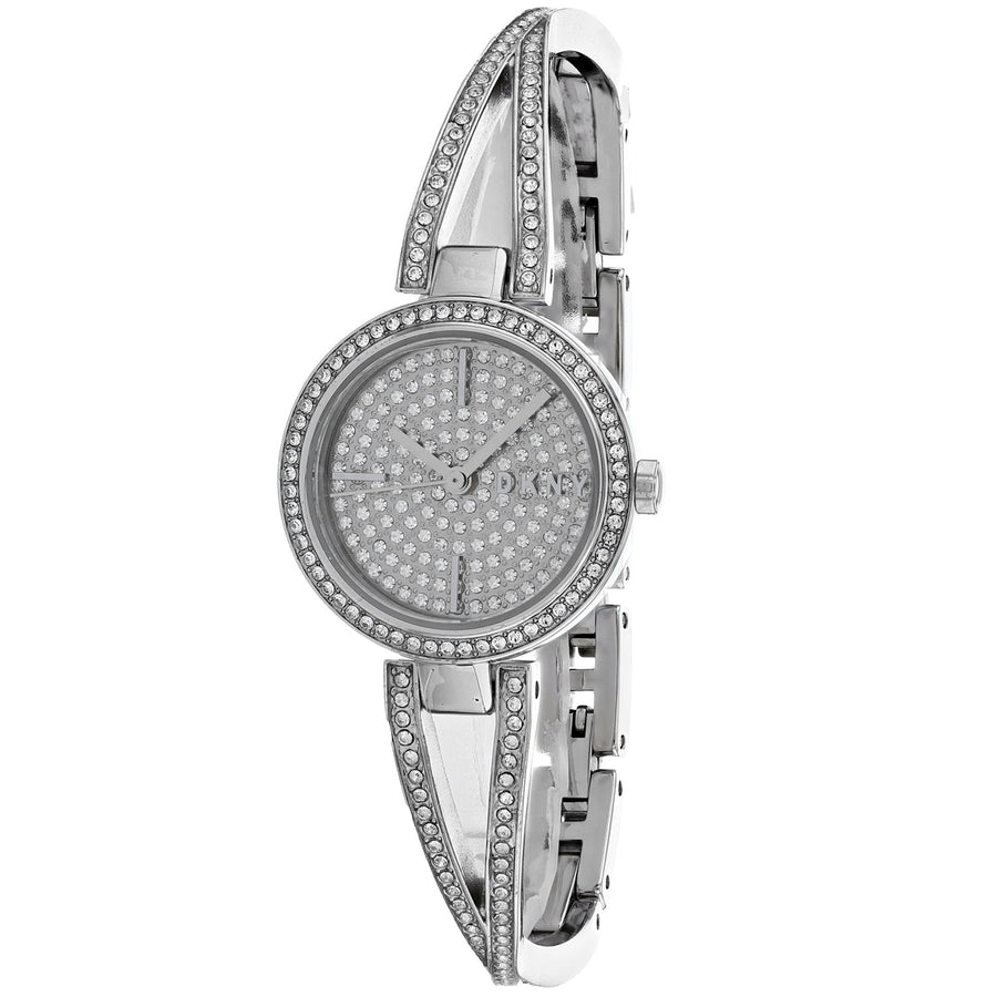 DKNY Womens Crosswalk Silver Dial Watch - NY2852 Image 1