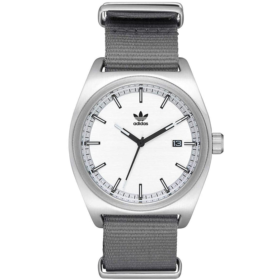 Adidas Mens Process Silver Dial Watch - Z09-2957 Image 1