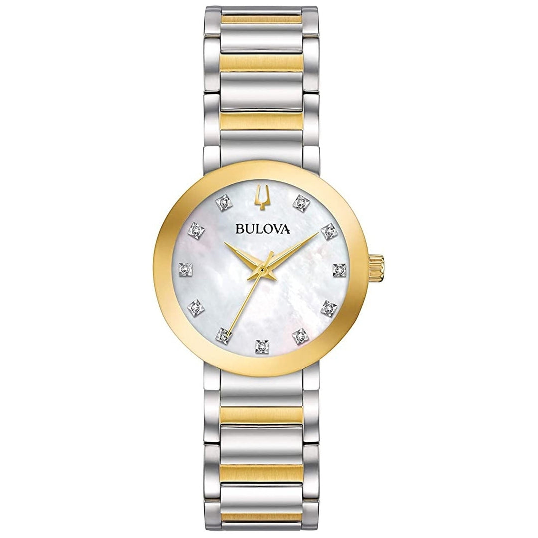 Bulova Womens Futero Mother of pearl Dial Watch - 98PI80 Image 1