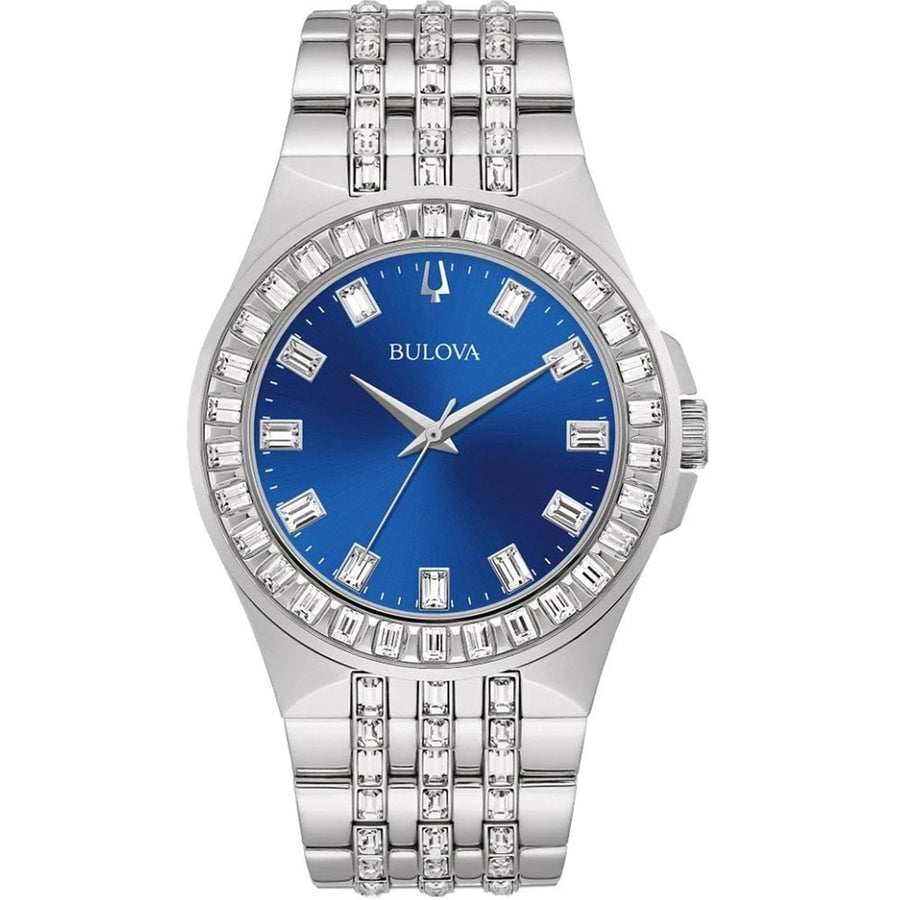 Bulova Womens Phantom Blue Dial Watch - 96L290 Image 1