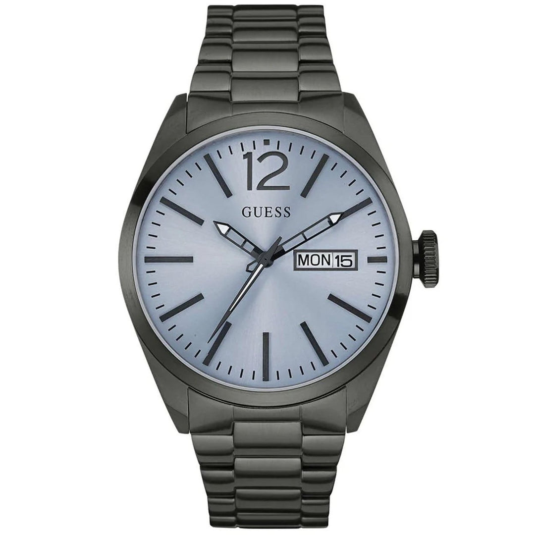 Guess Mens Vertigo Blue Dial Watch - W0657G1 Image 1