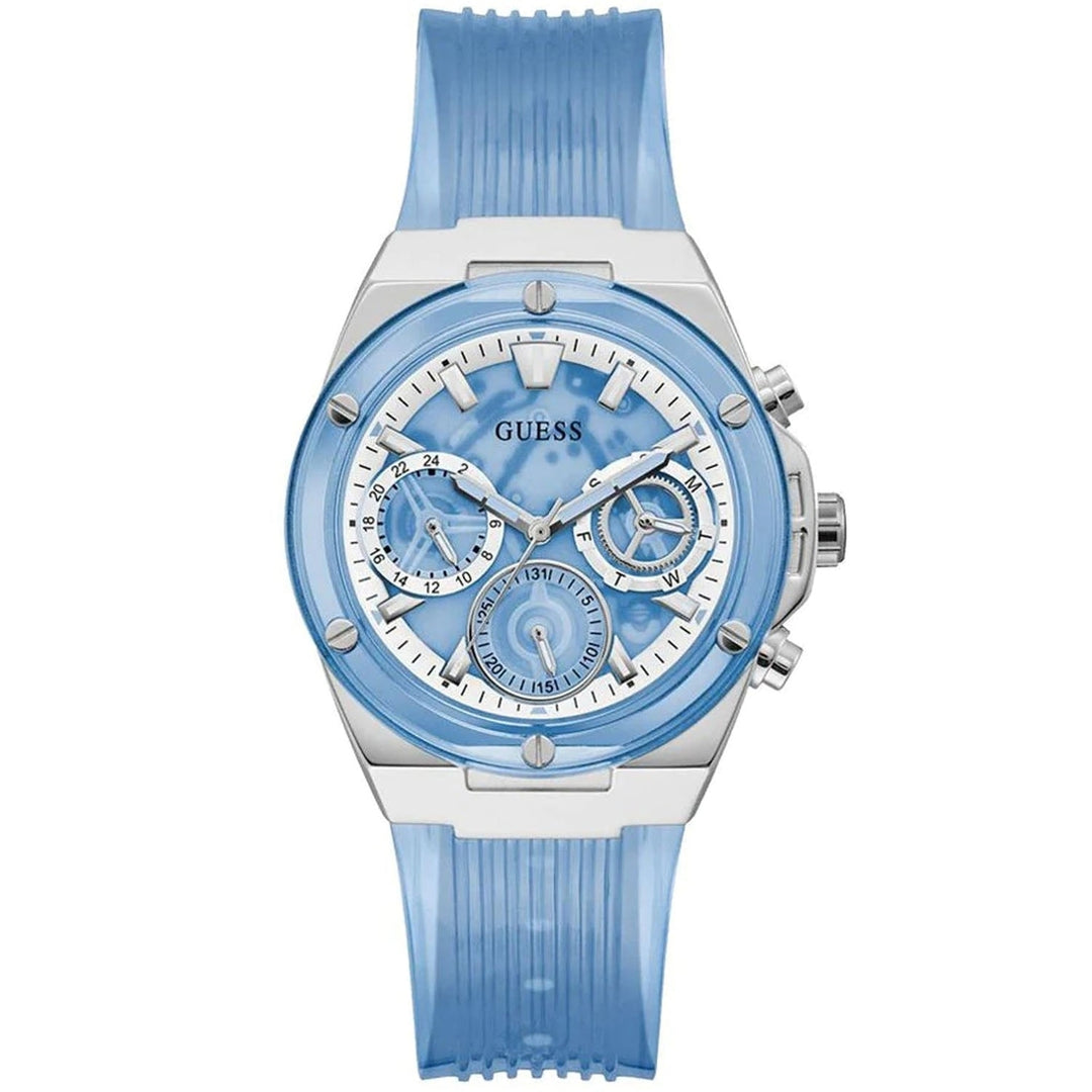 Guess Womens Active Life Blue Dial Watch - GW0409L1 Image 1