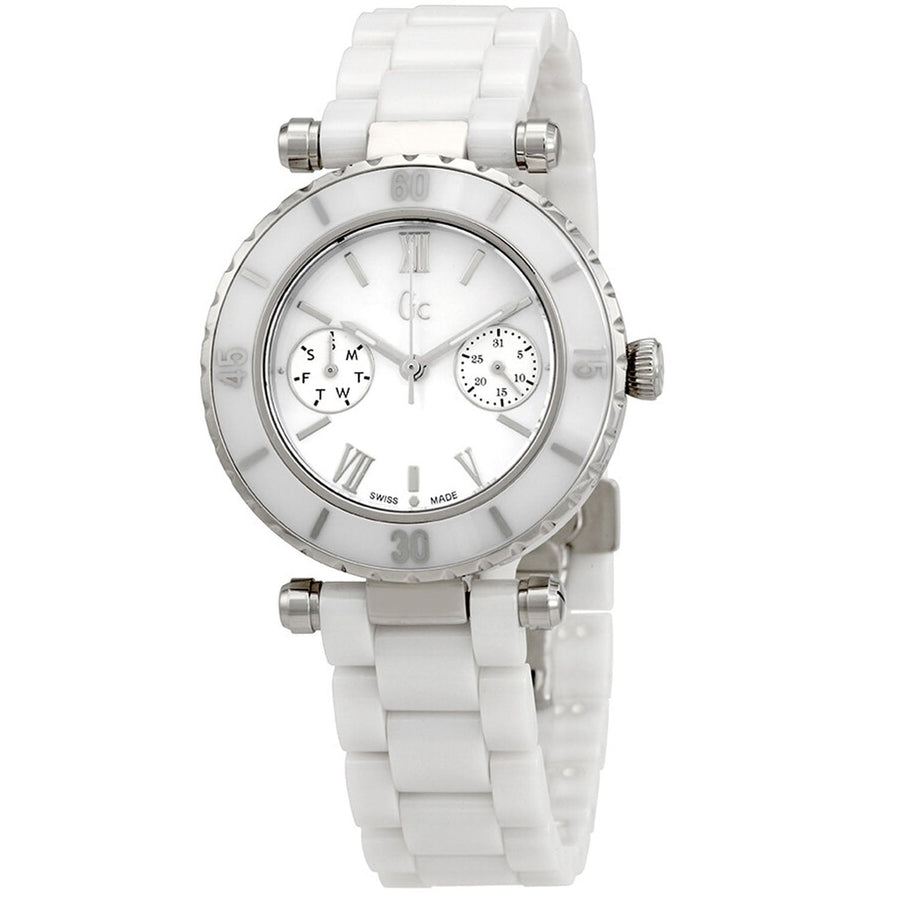 Guess Womens Classic Mother of pearl Dial Watch - I35003L1S Image 1