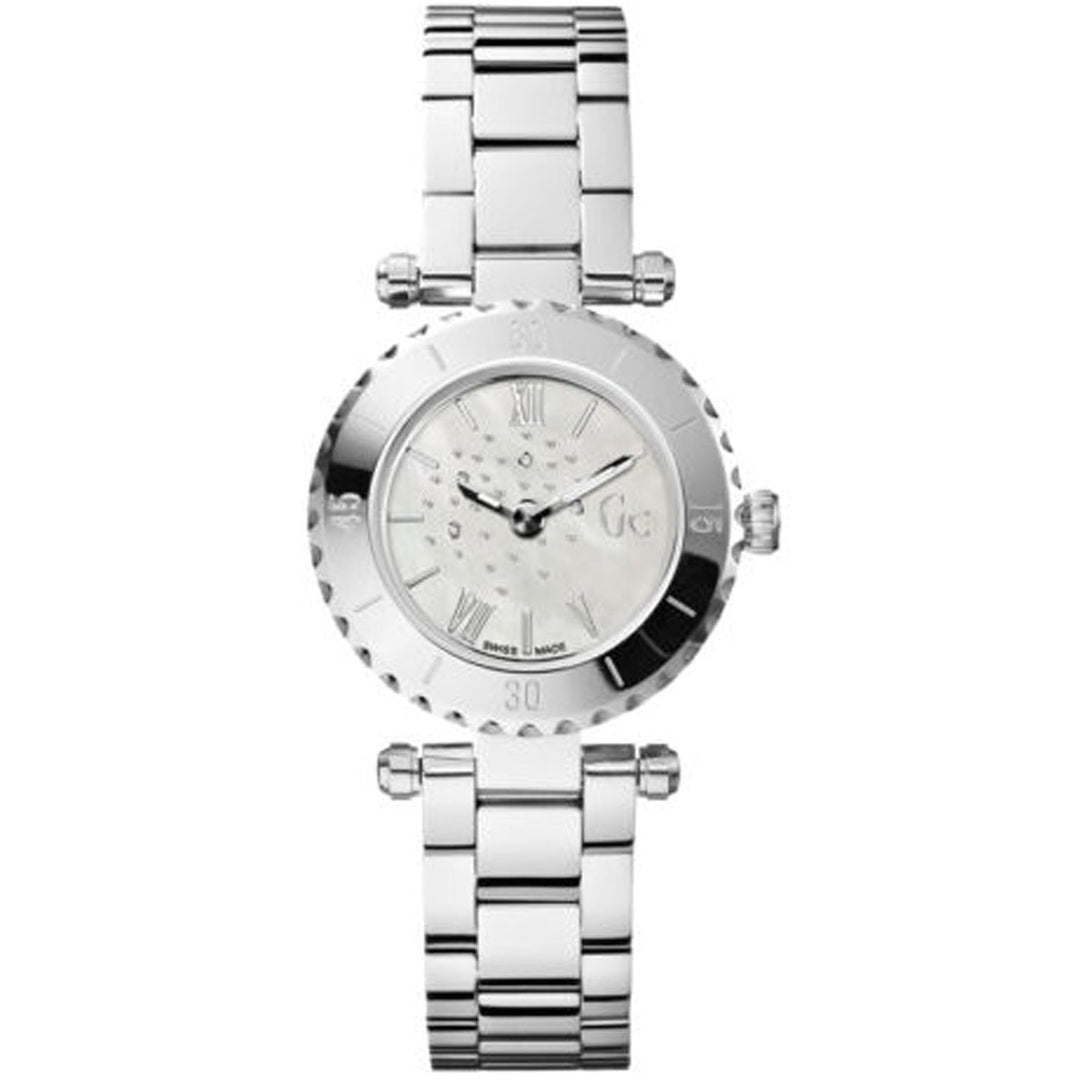 Guess Womens Classic Silver Dial Watch - X70110L1S Image 1