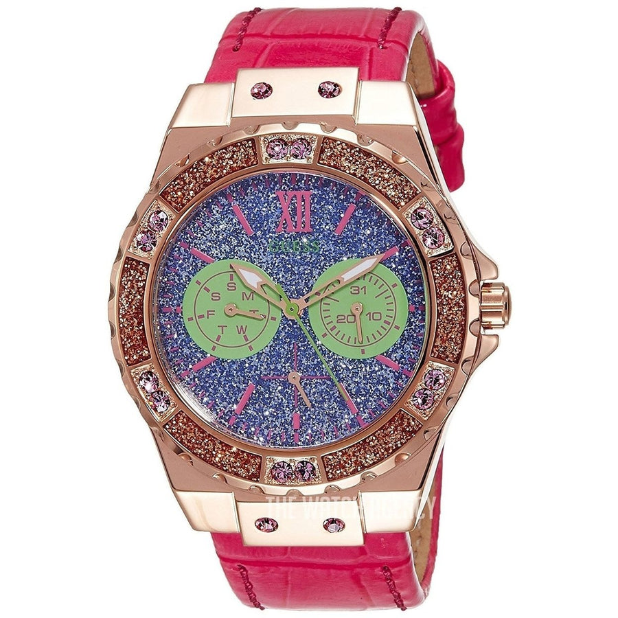 Guess Womens Limelight Multicolor Dial Watch - W0775L4 Image 1