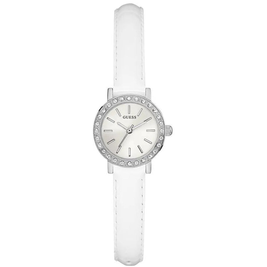 Guess Womens Petite White Dial Watch - W0885L1 Image 1