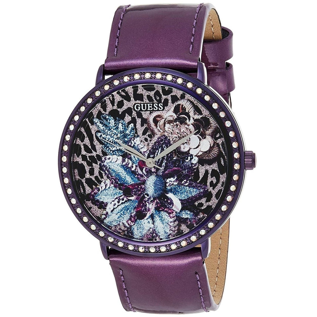 Guess Womens Wildflower Multicolor Dial Watch - W0820L3 Image 1