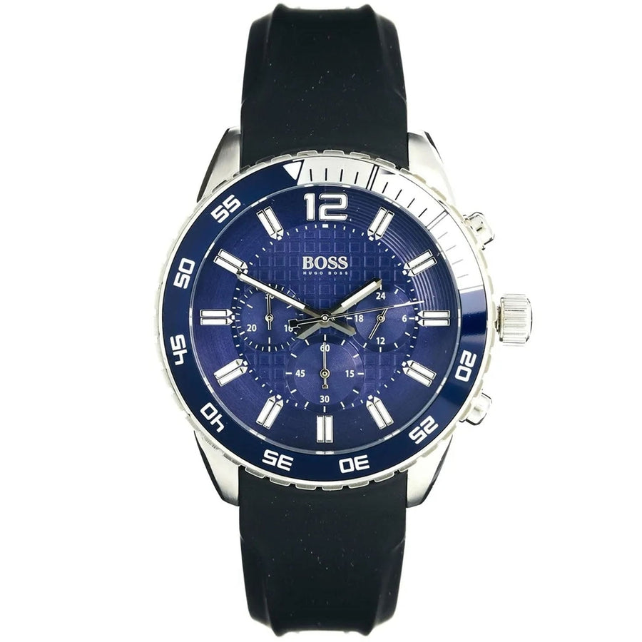 Hugo Boss Mens HB-2033 Blue Dial Watch - 1512803 Image 1