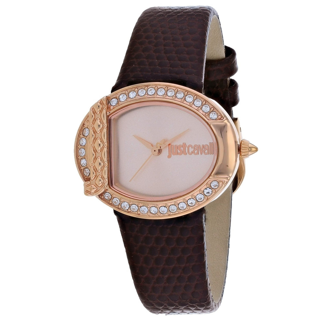 Just Cavalli Womens C Rose Gold Dial Watch - JC1L110L0035 Image 1