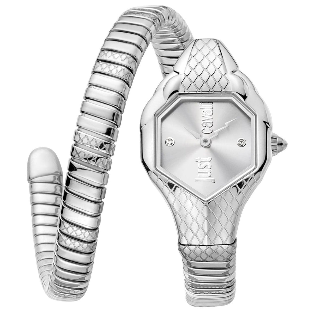 Just Cavalli Serpente Silver Dial Womens Watch JC1L190M0015 Stainless Steel Image 1