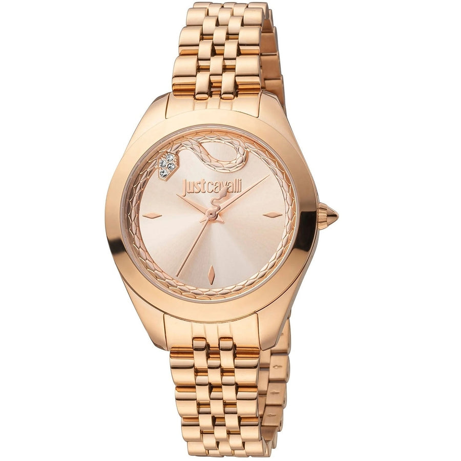 Just Cavalli Womens Snake Rose gold Dial Watch - JC1L210M0285 Image 1