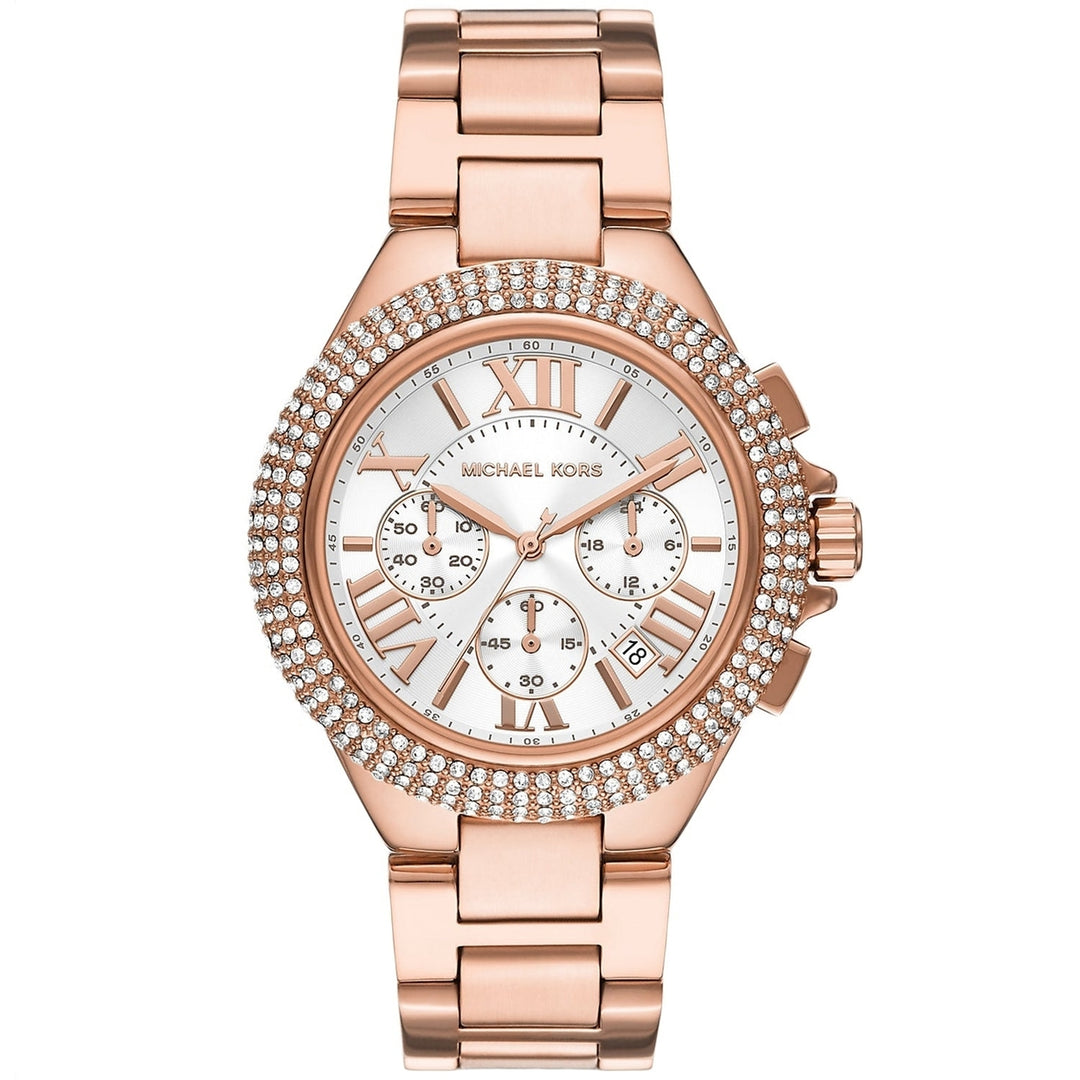 Michael Kors Camille MK6995 Womens Silver Dial Stainless Steel Bracelet Watch Image 1