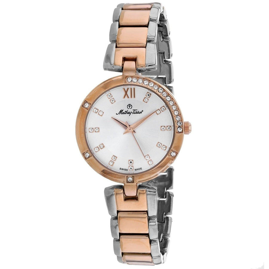 Mathey Tissot Womens Classic Silver Dial Watch - D2583RI Image 1