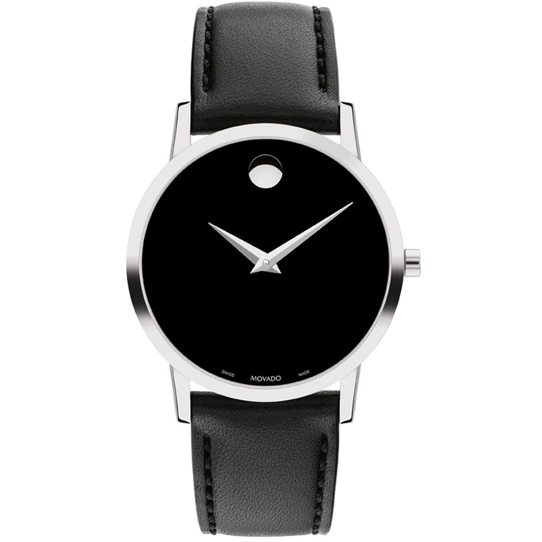 Movado Womens Museum Classic Black Dial Watch - 607583 Image 1