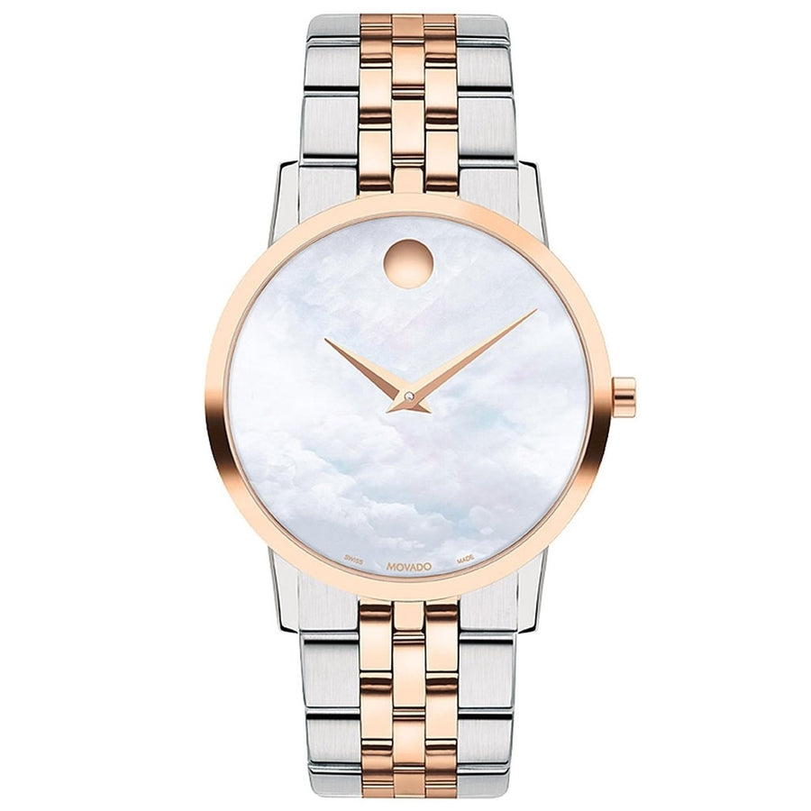 Movado Womens Museum Mother of pearl Dial Watch - 607629 Image 1