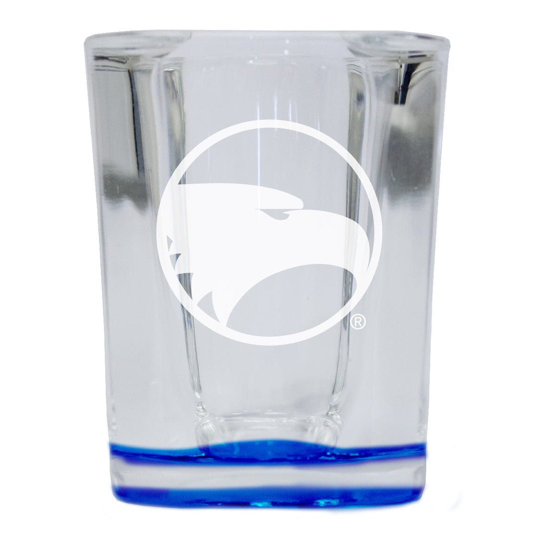 Georgia Southern Eagles 2 Ounce Engraved Shot Glass Square Officially Licensed Collegiate Product Image 3