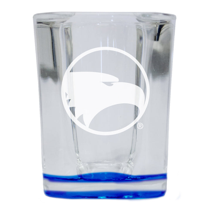 Georgia Southern Eagles 2 Ounce Engraved Shot Glass Square Officially Licensed Collegiate Product Image 3