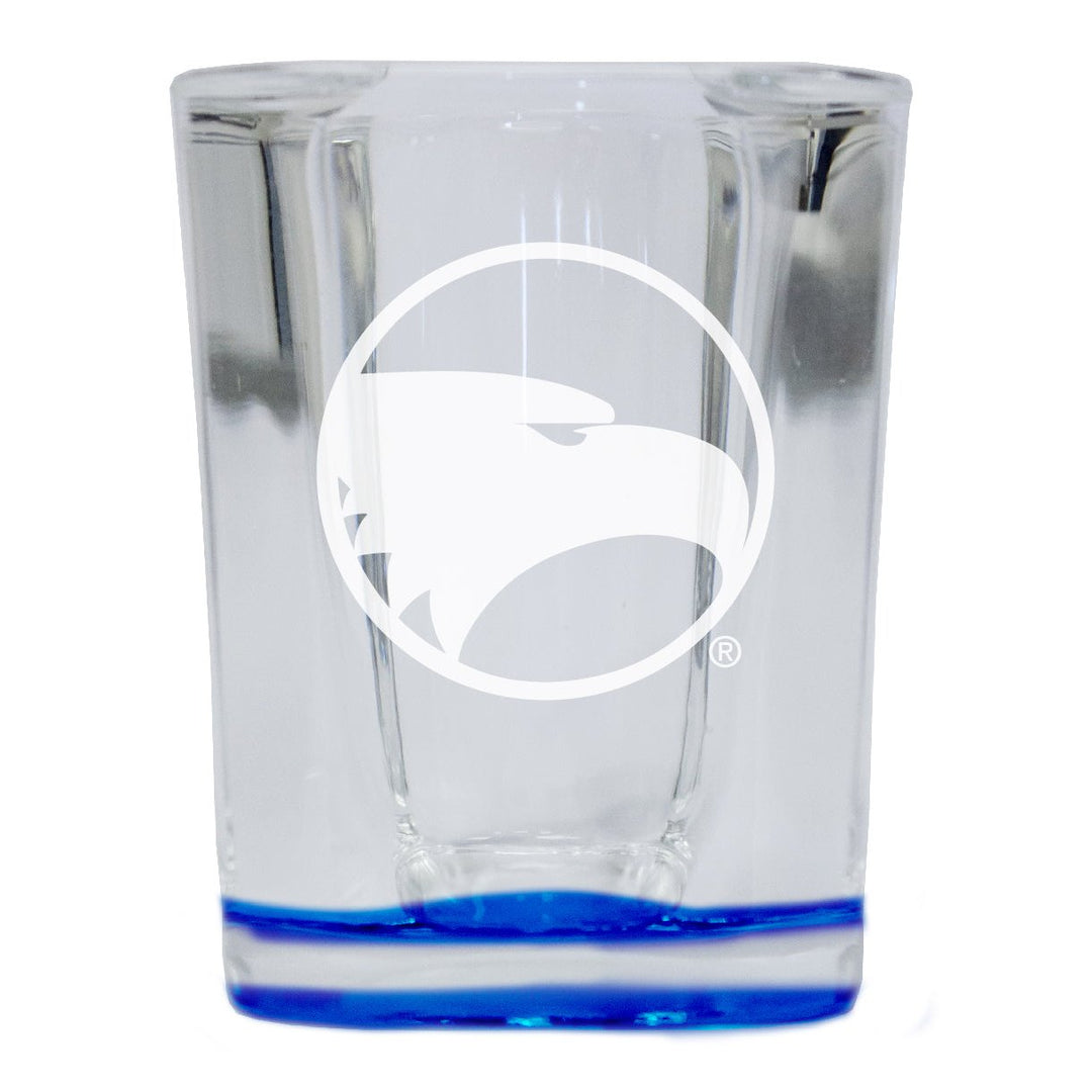 Georgia Southern Eagles 2 Ounce Engraved Shot Glass Square Officially Licensed Collegiate Product Image 1