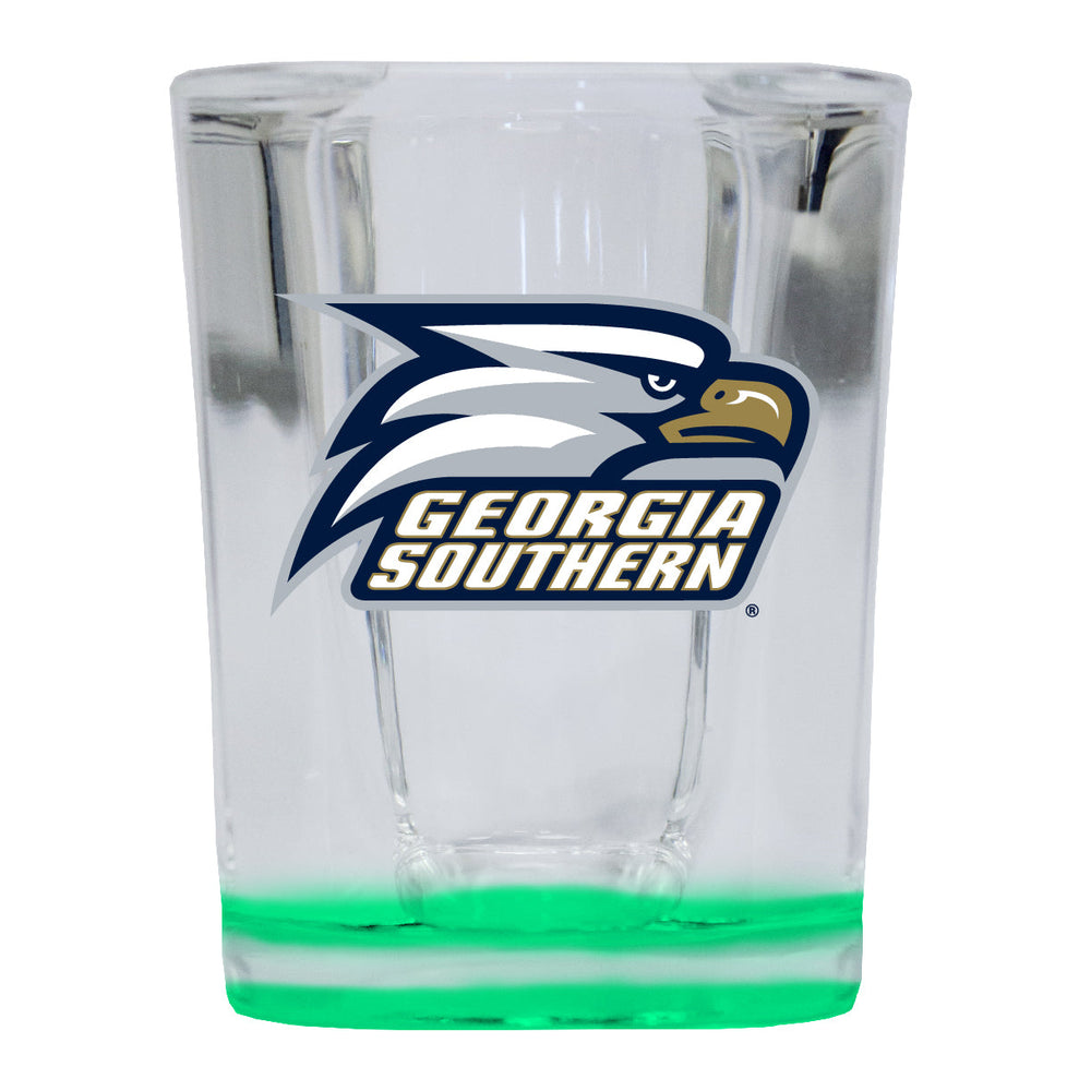 Georgia Southern Eagles 2 Ounce Shot Glass Square Officially Licensed Collegiate Product Image 2