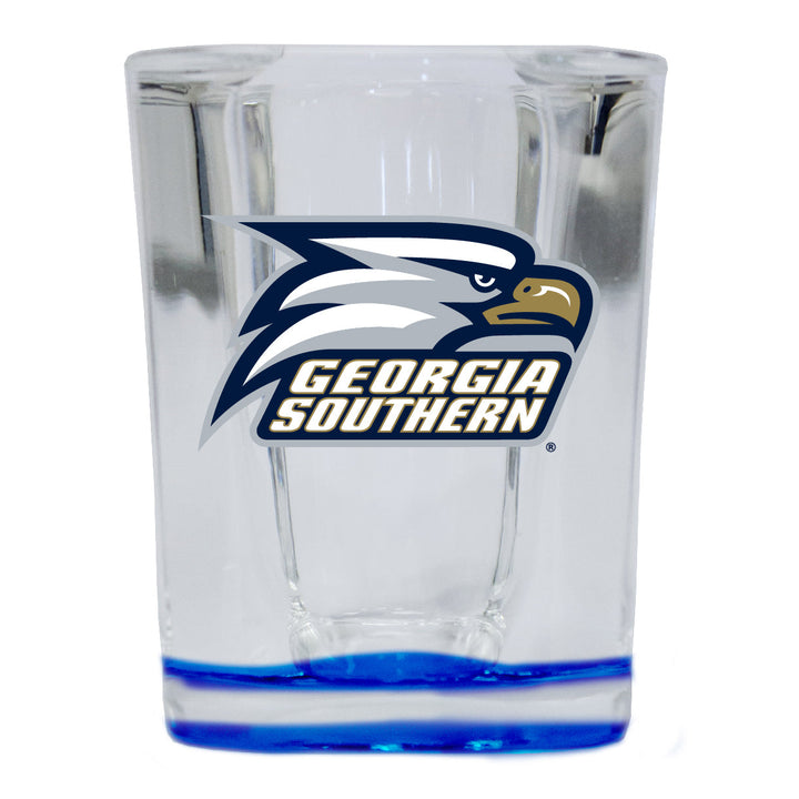 Georgia Southern Eagles 2 Ounce Shot Glass Square Officially Licensed Collegiate Product Image 3