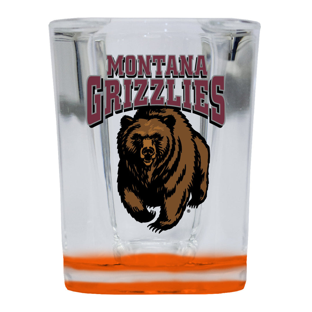 Montana University 2 Ounce Shot Glass Square Officially Licensed Collegiate Product Image 2