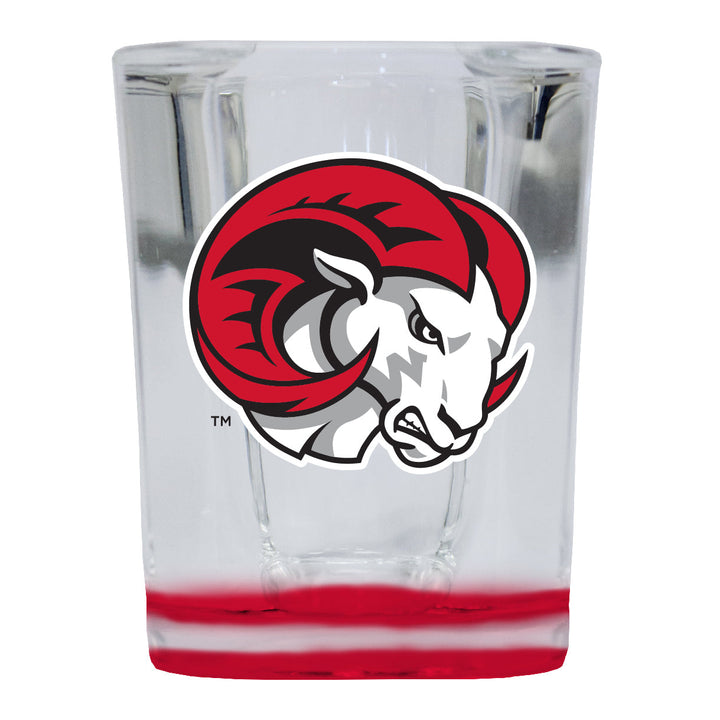 Winston-Salem State 2 Ounce Shot Glass Square Officially Licensed Collegiate Product Image 4