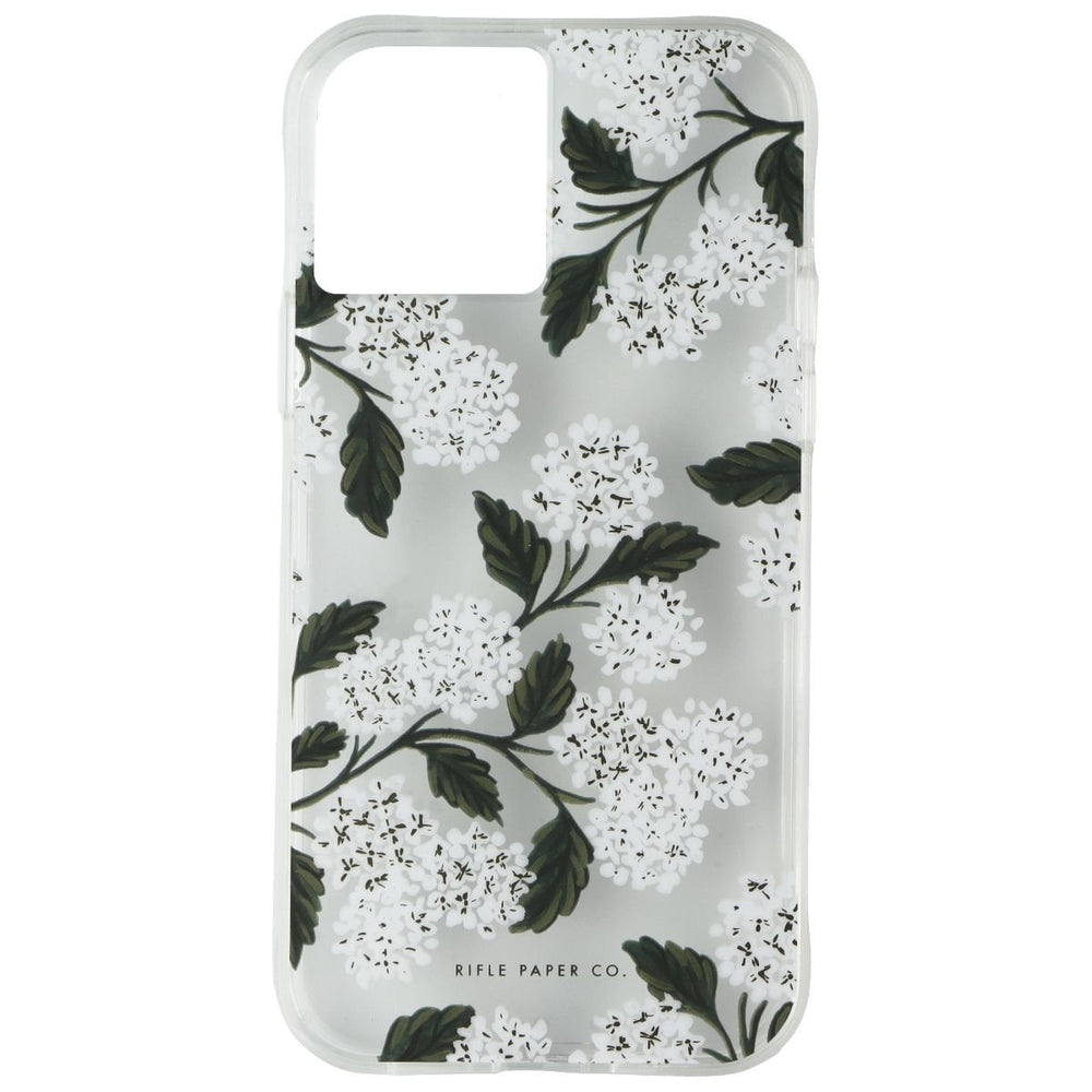 Rifle Paper Co Hard Case for iPhone 12 and 12 Pro - Hydrangea White/Clear Image 2