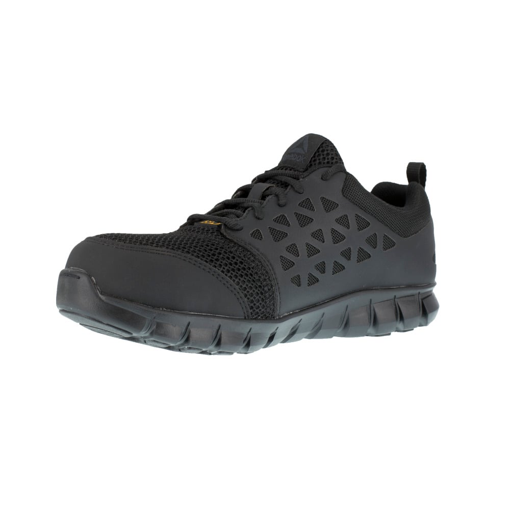 Reebok Work Mens Sublite Cushion CSA Composite Toe EH Athletic Work Shoe Black - IB4039 BLACK Image 3