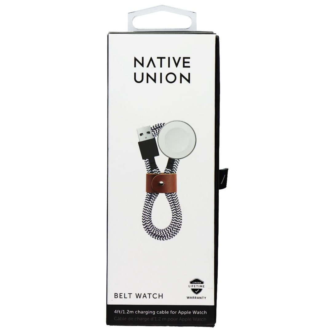 Native Union 4-Ft Braided USB Magnetic Charger for Apple Watch (All Series) Image 1