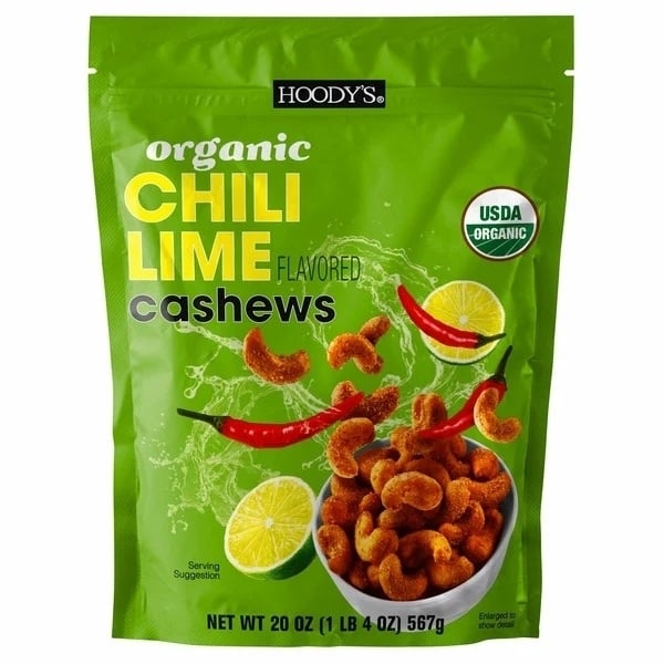 Hoodys Organic Chili Lime Cashews20 Ounce Image 1