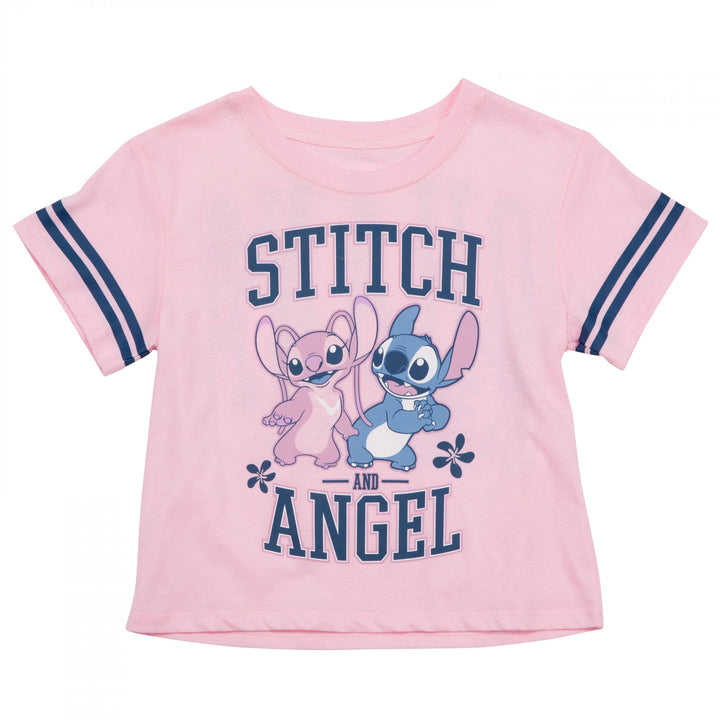 Lilo and Stitch Angel Ohana Youth Girls T-Shirt Image 2