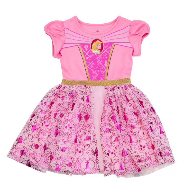 Sleeping Beauty Cosplay Toddlers Princess Dress Image 1