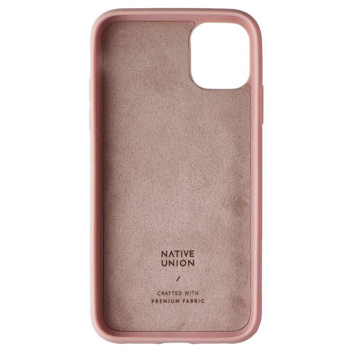 Native Union Clic Canvas Series Case for Apple iPhone 11 - Rose Pink Image 3