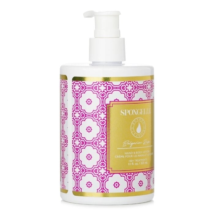 Spongelle - Hand and Body Lotion - Bulgarian Rose(325ml/11oz) Image 1