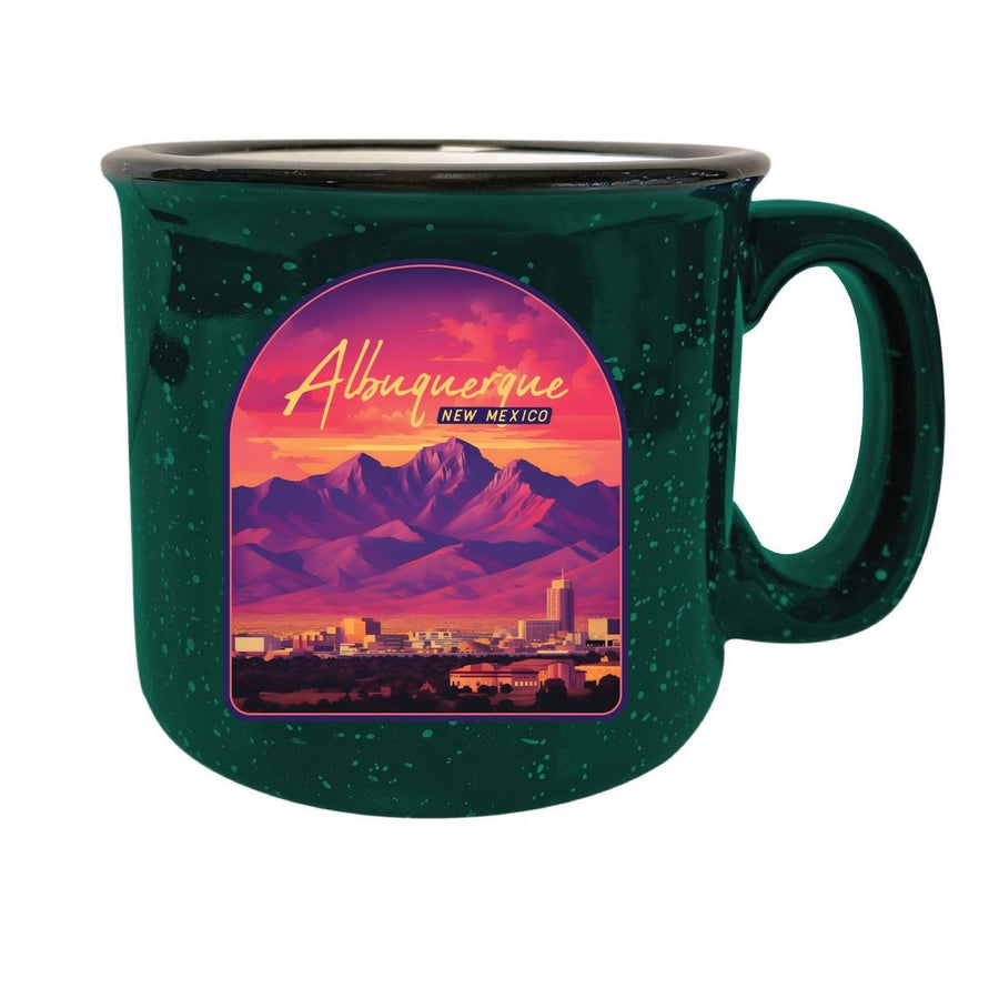 Alburqueque Mexico Design B Souvenir 16 oz Ceramic camping mug Image 1