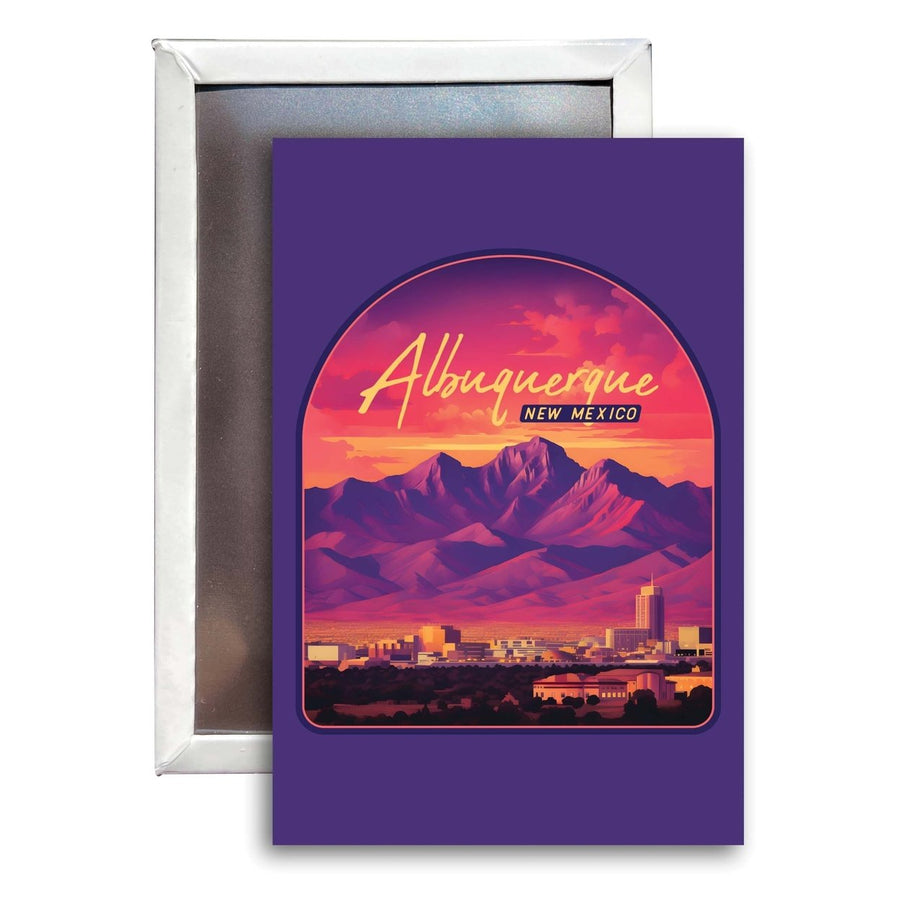 Alburqueque Mexico Design B Souvenir 2x3-Inch Fridge Magnet Image 1