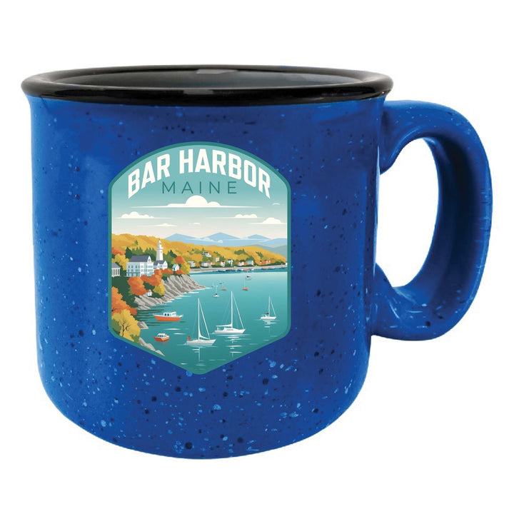 Bar Harbor Maine Design A Souvenir 16 oz Ceramic camping mug Image 1