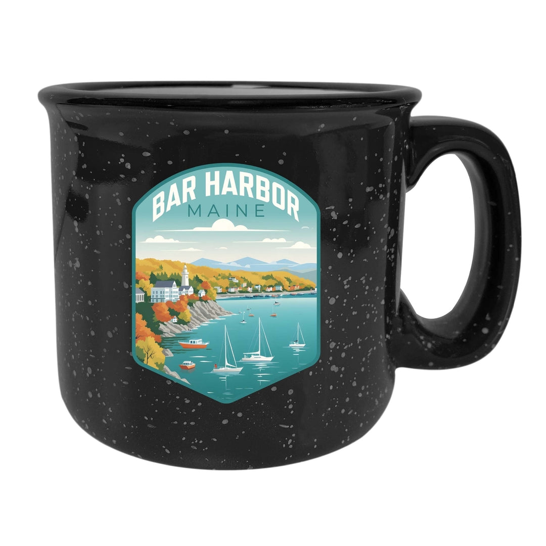 Bar Harbor Maine Design A Souvenir 16 oz Ceramic camping mug Image 3