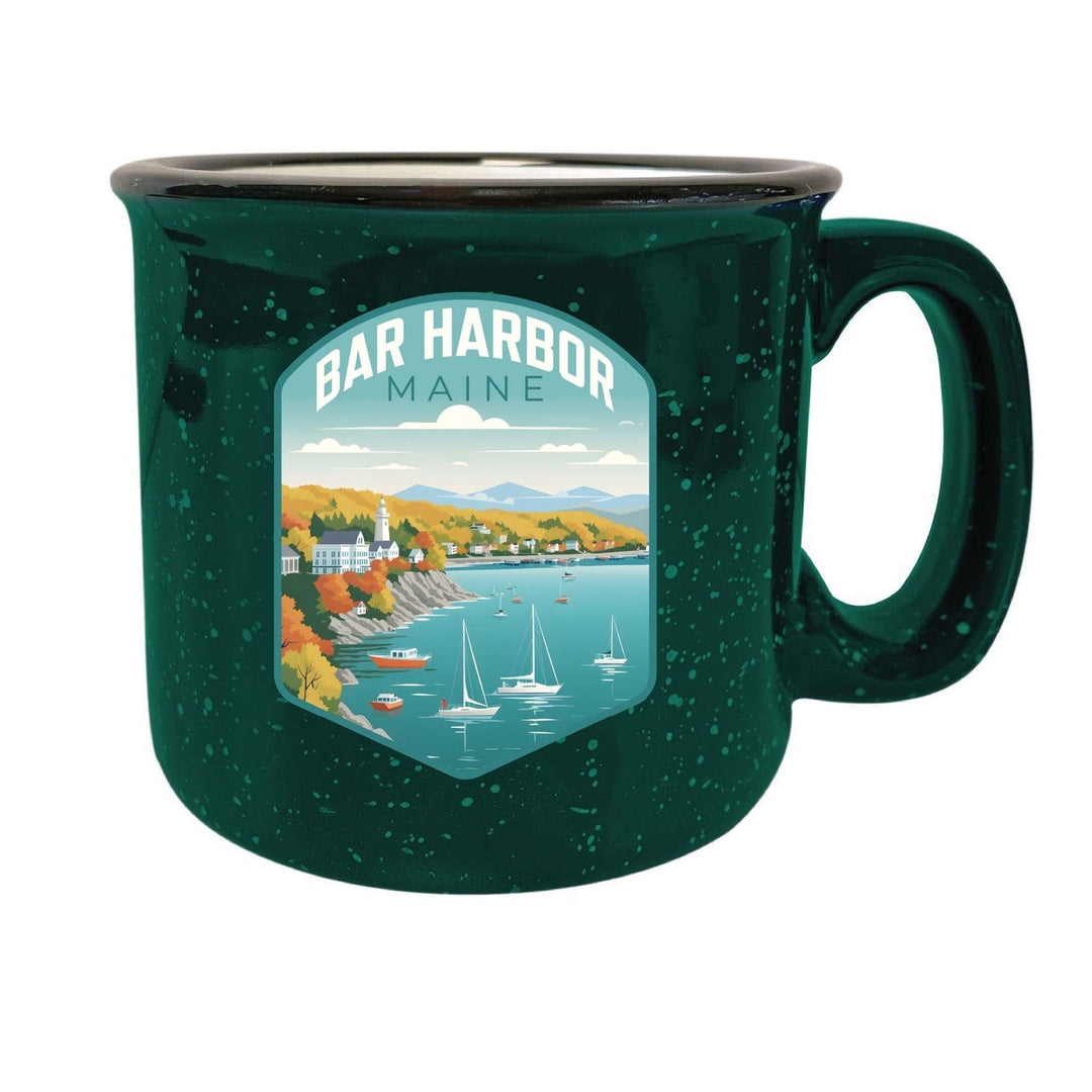 Bar Harbor Maine Design A Souvenir 16 oz Ceramic camping mug Image 4