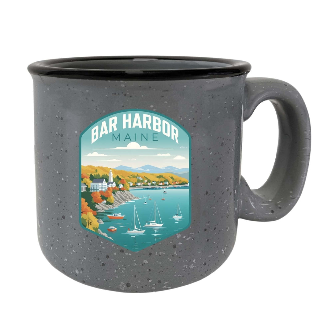 Bar Harbor Maine Design A Souvenir 16 oz Ceramic camping mug Image 4